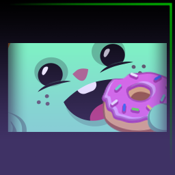 Doughnut Eater Forest Green